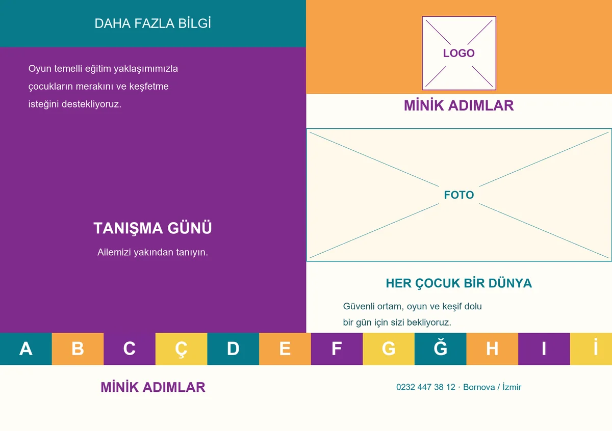 Minik Adımlar — ön yüz