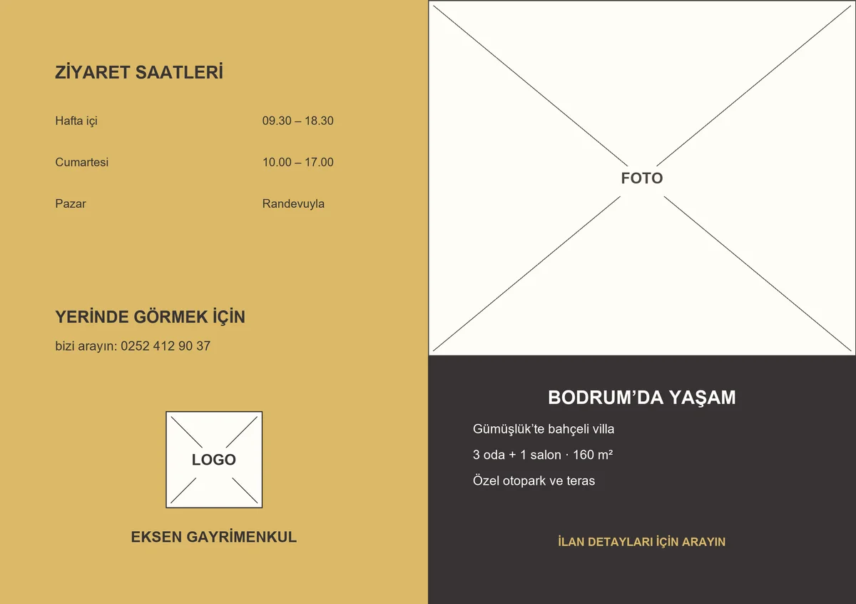 Eksen Gayrimenkul — ön yüz