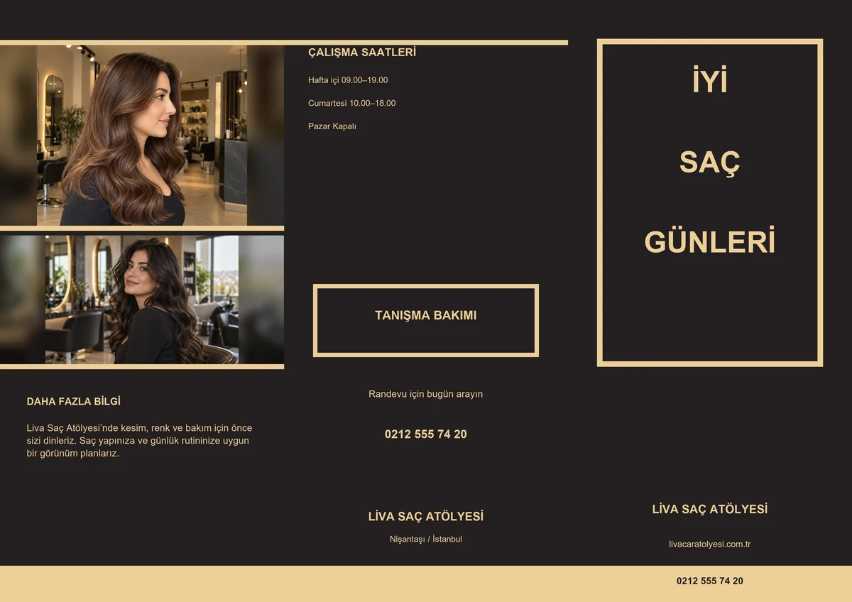 Liva Saç Atölyesi — ön yüz