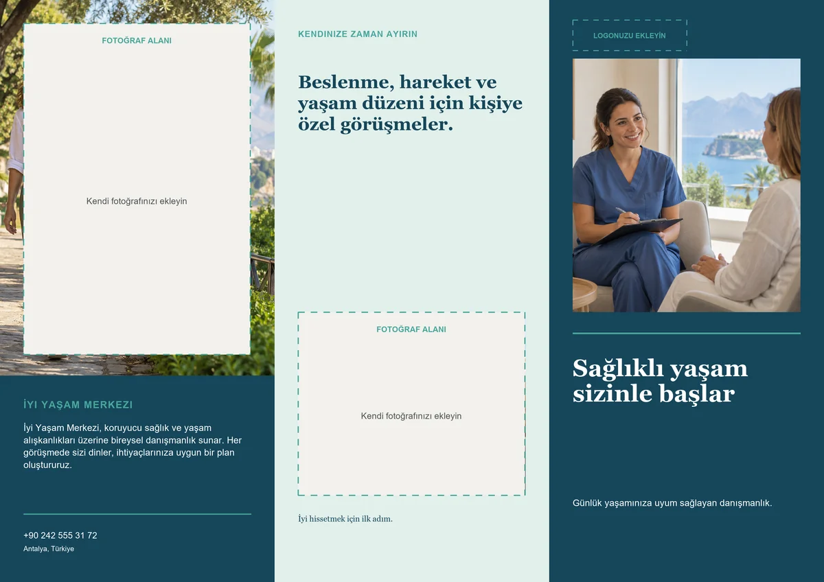 İyi Yaşam Merkezi — ön yüz