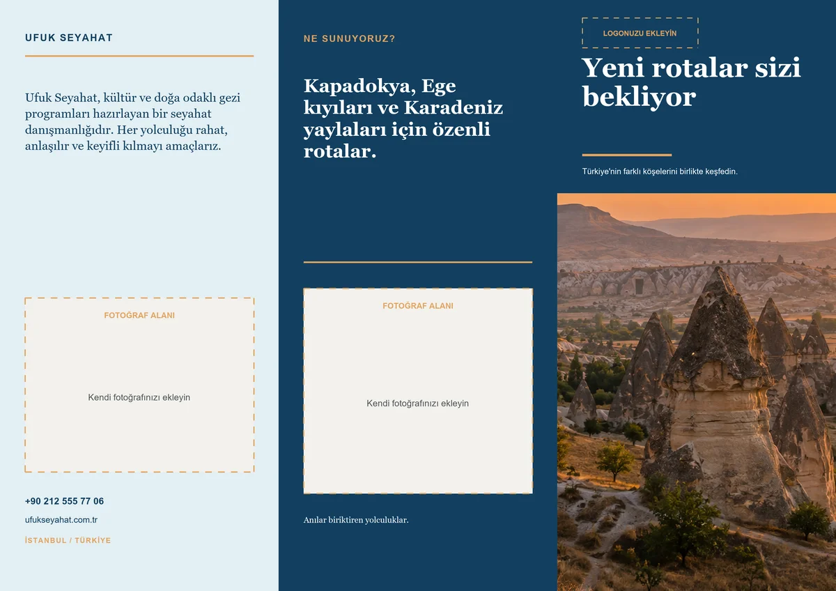 Ufuk Seyahat — ön yüz