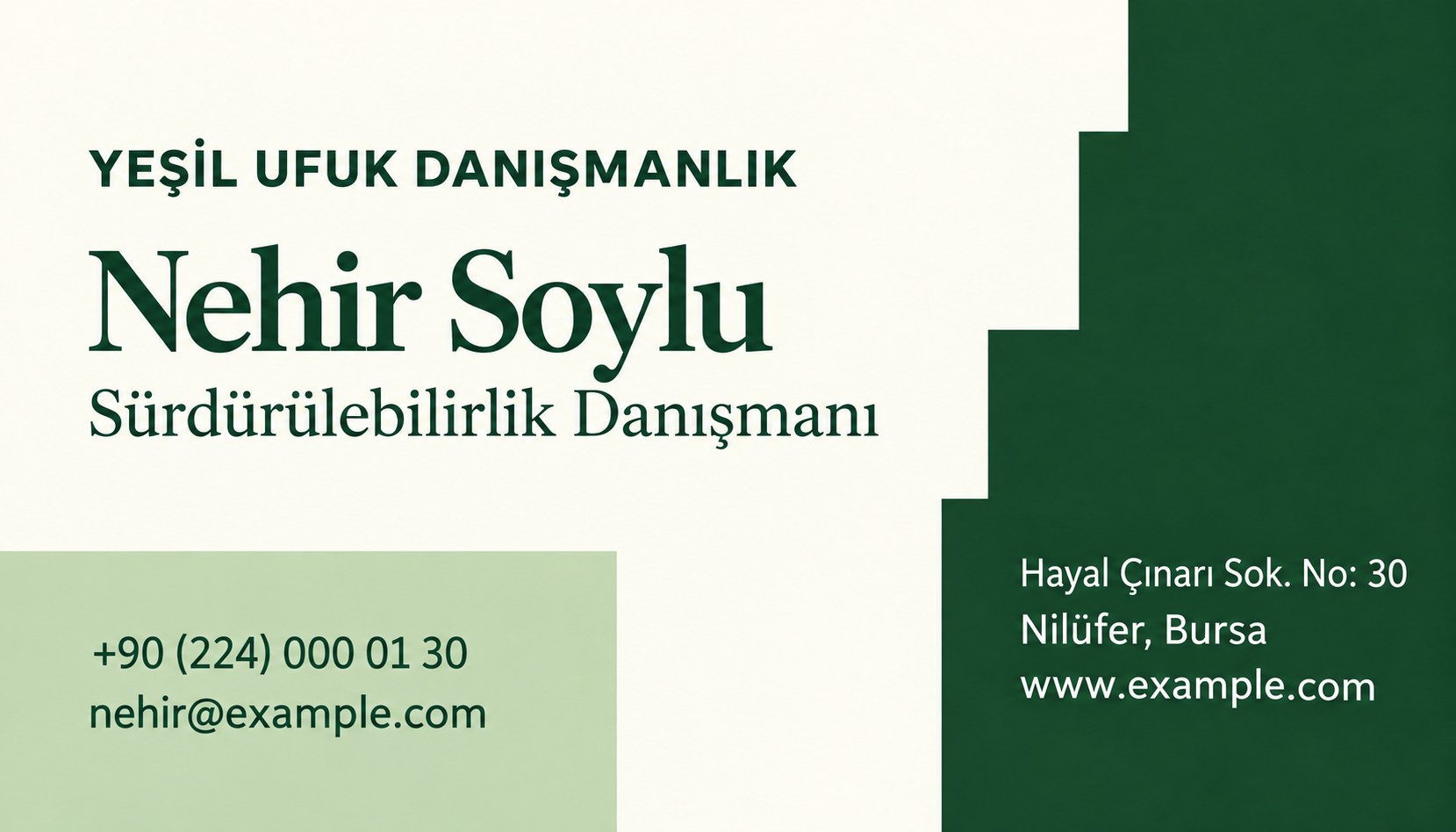 Yesil Ufuk Danismanlik