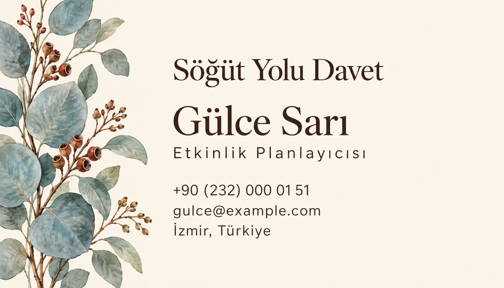 Sogut Yolu Davet