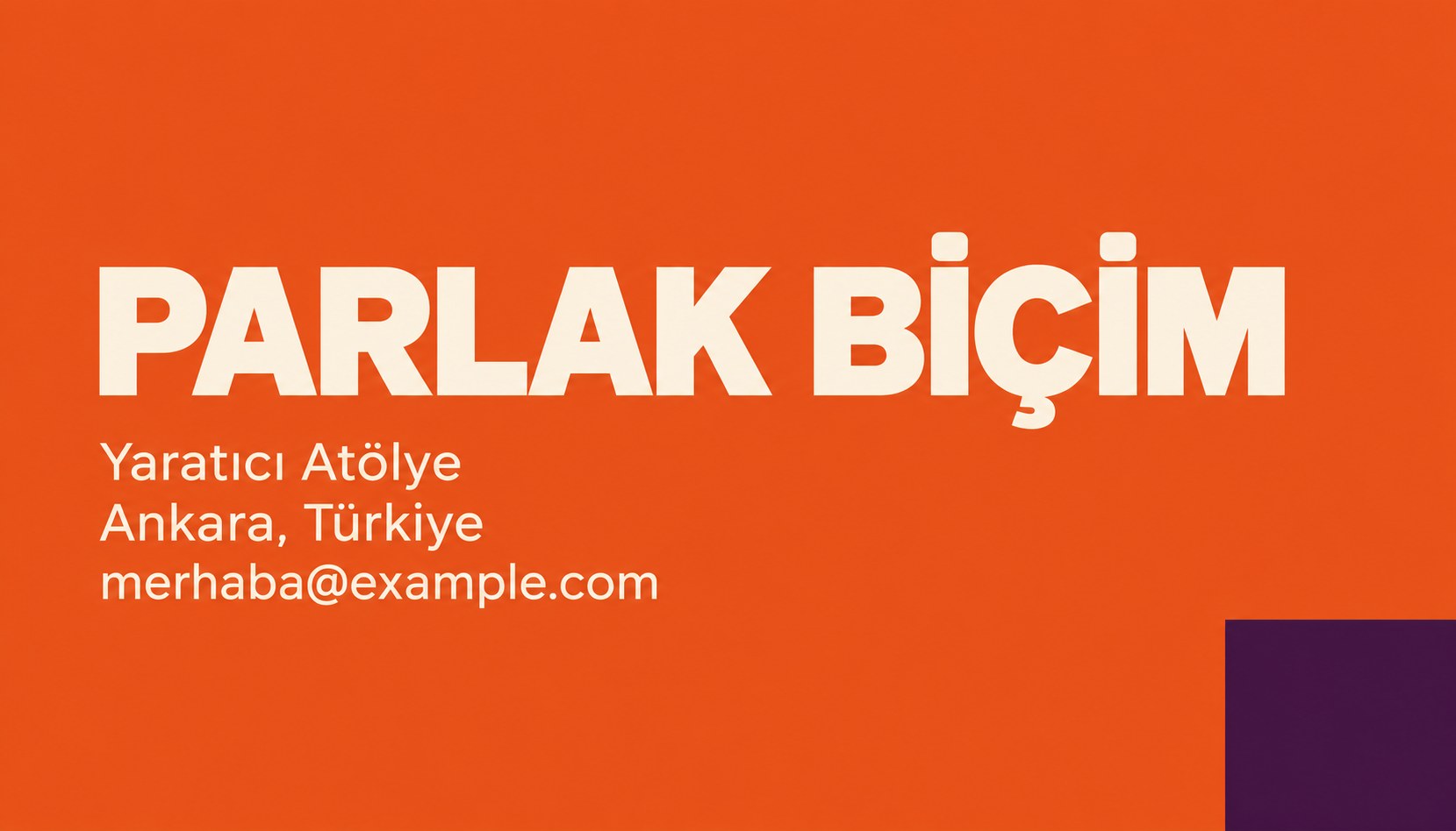 Parlak Bicim