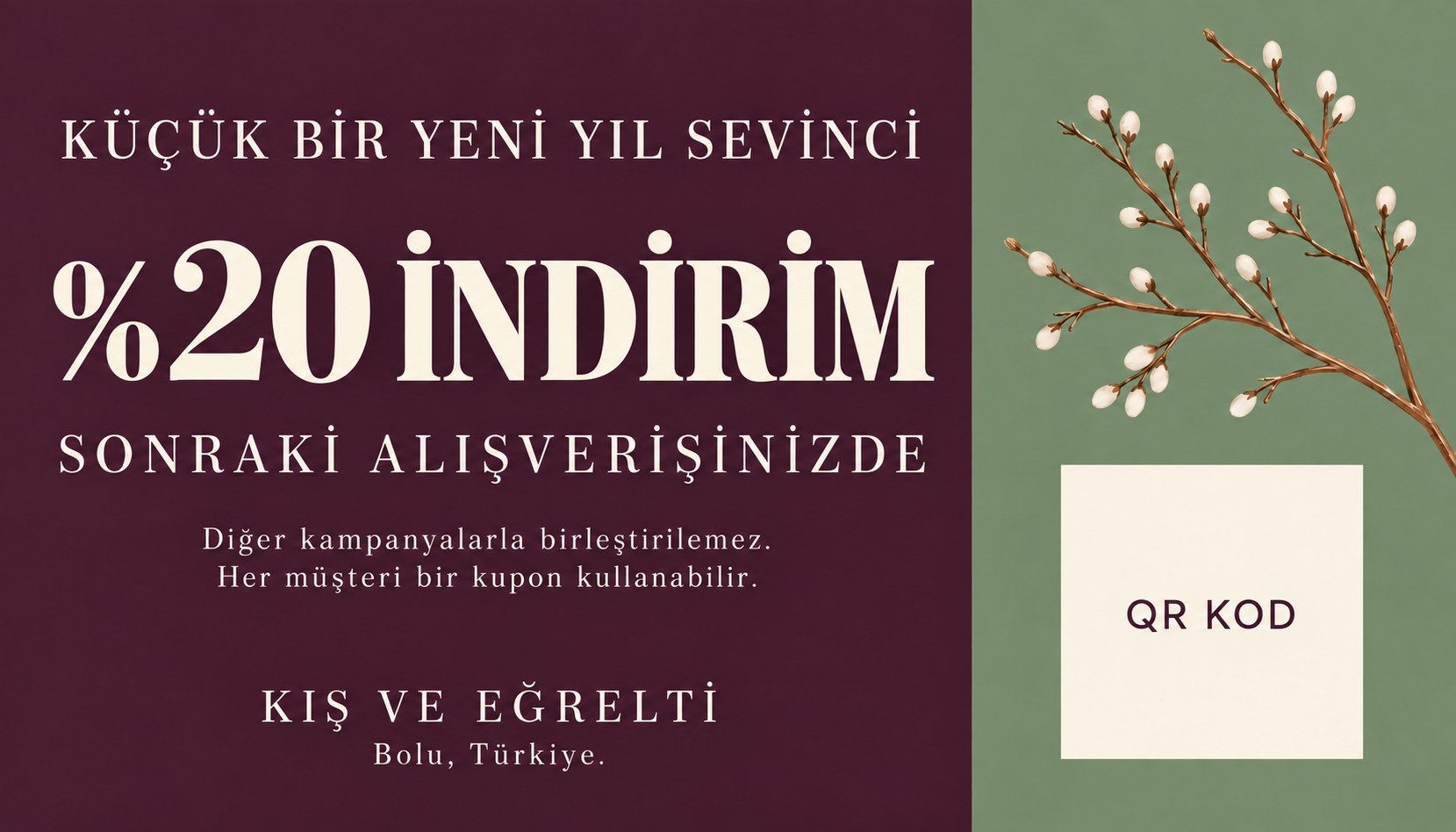Kis ve Egrelti Indirim