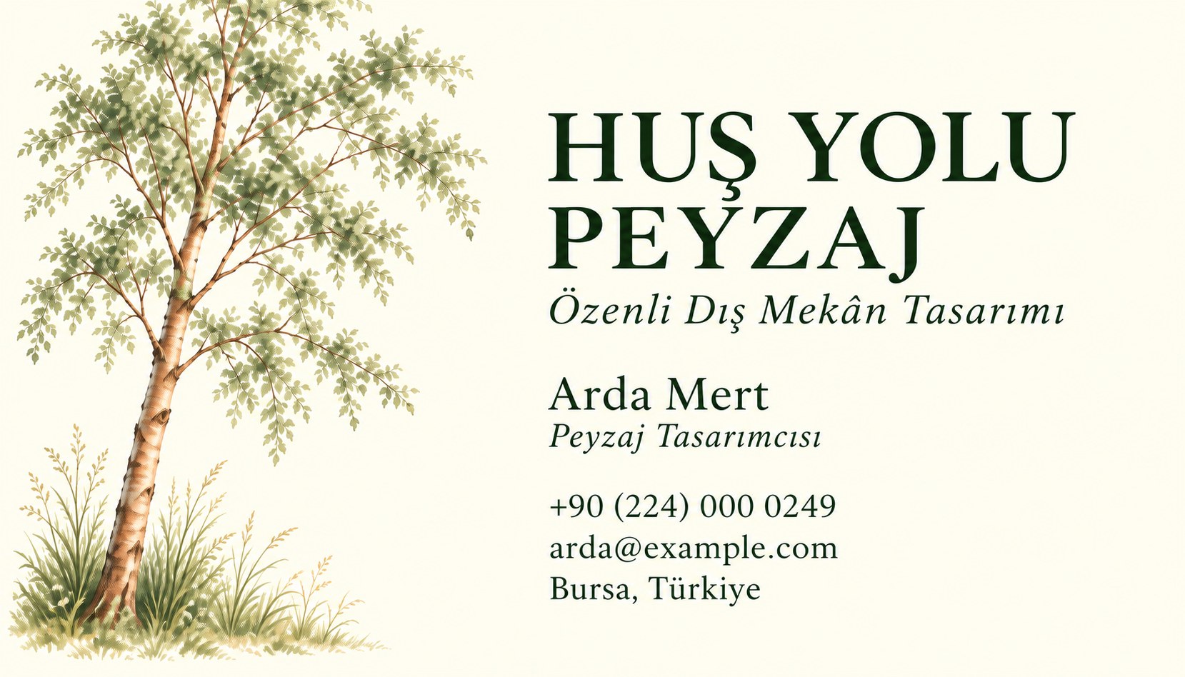 Hus Yolu Peyzaj