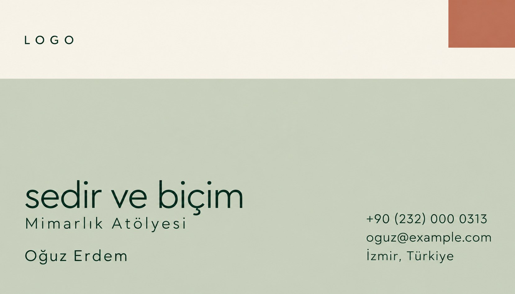 Sedir ve Bicim