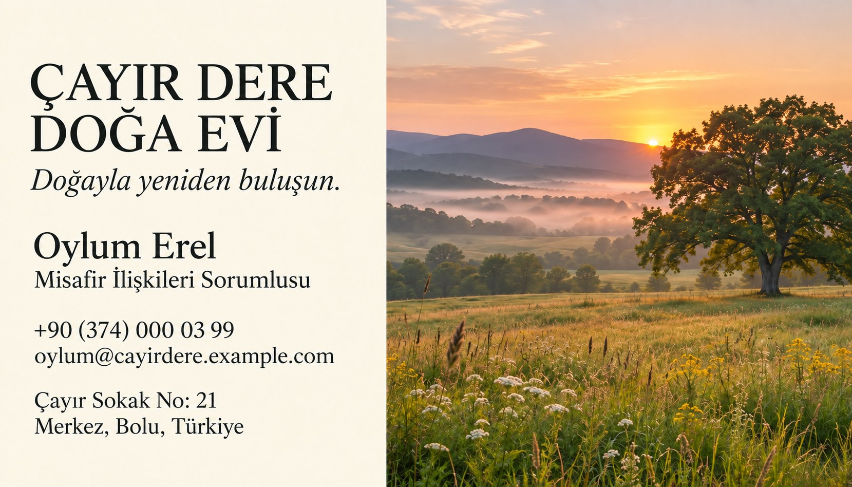 Cayir Dere Doga Evi