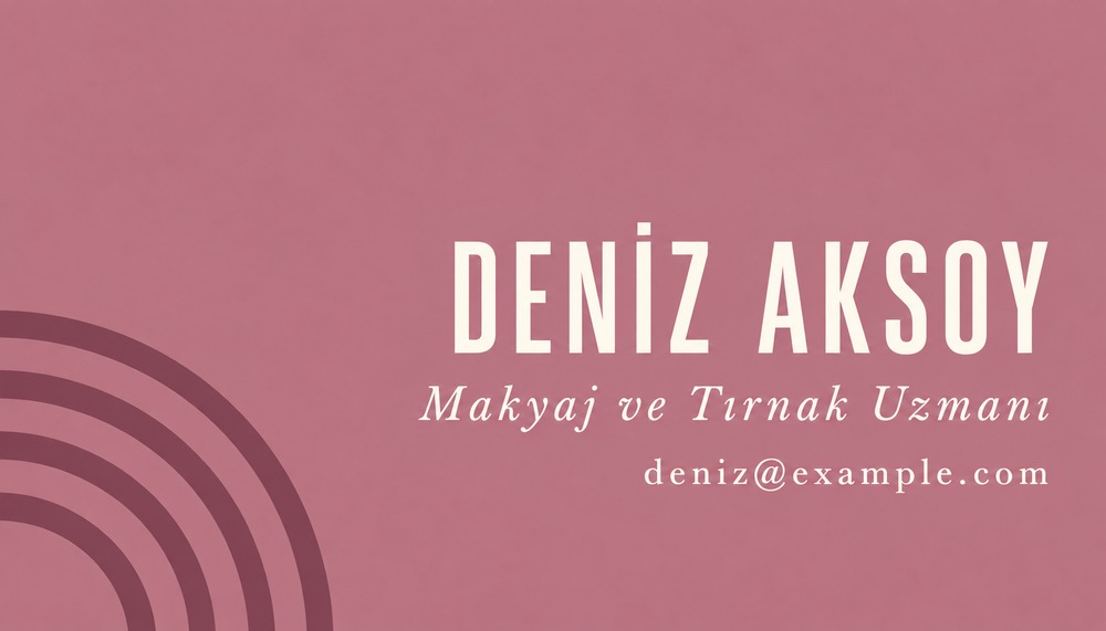 Deniz Aksoy Makyaj