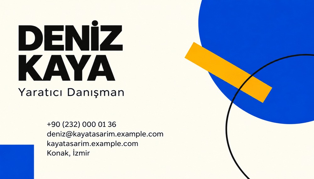 Deniz Kaya Yaratıcı Danışman