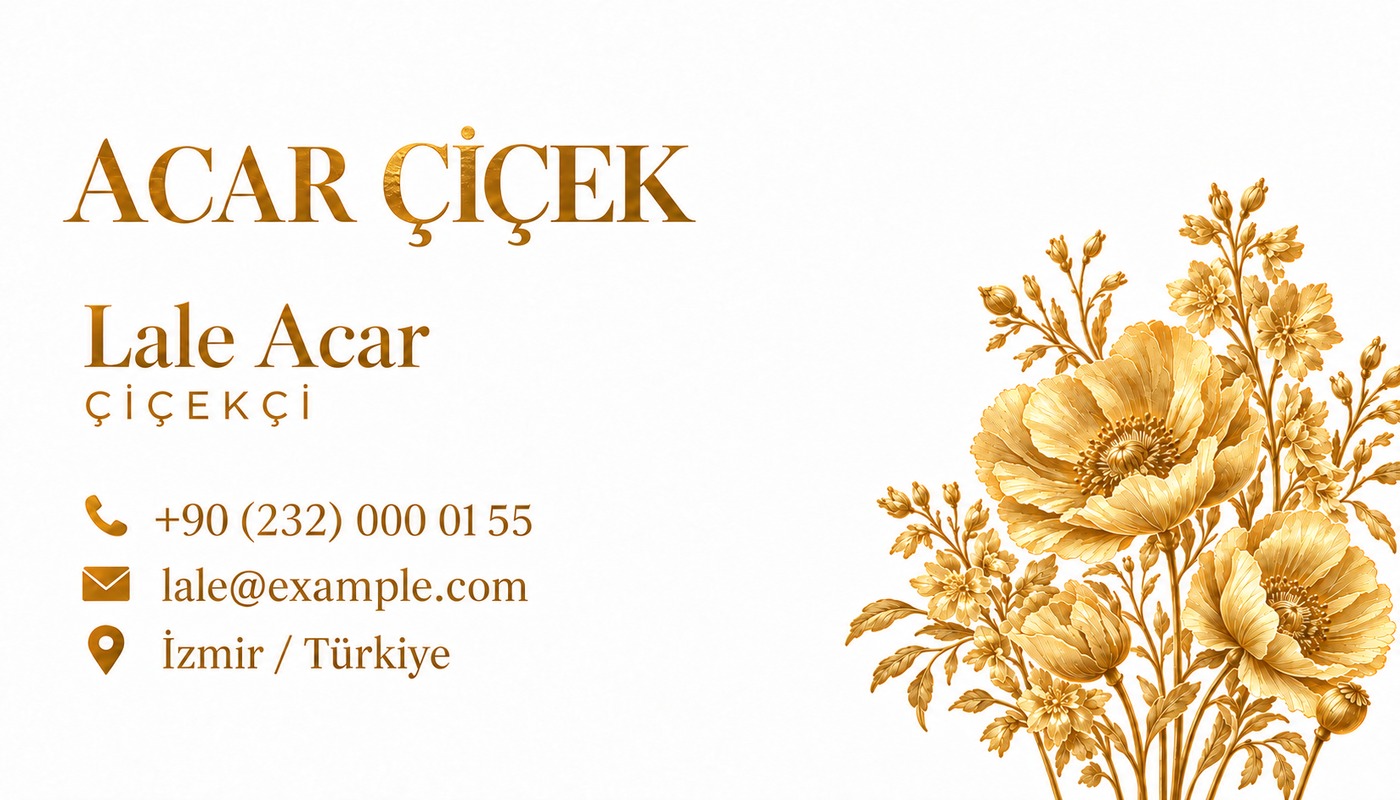 Lale Acar — Acar Çiçek
