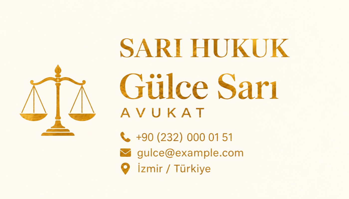 Gülce Sarı — Sarı Hukuk