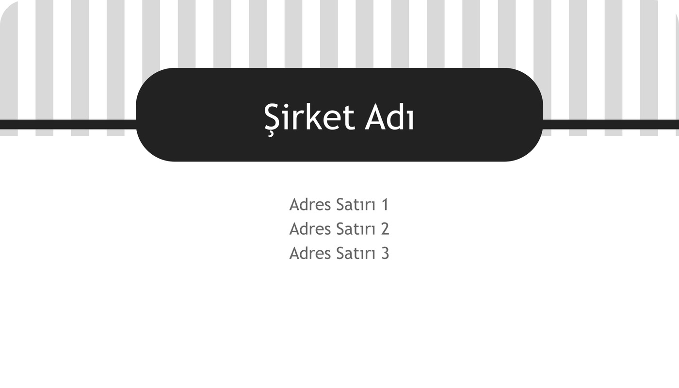Çizgili Rozet
