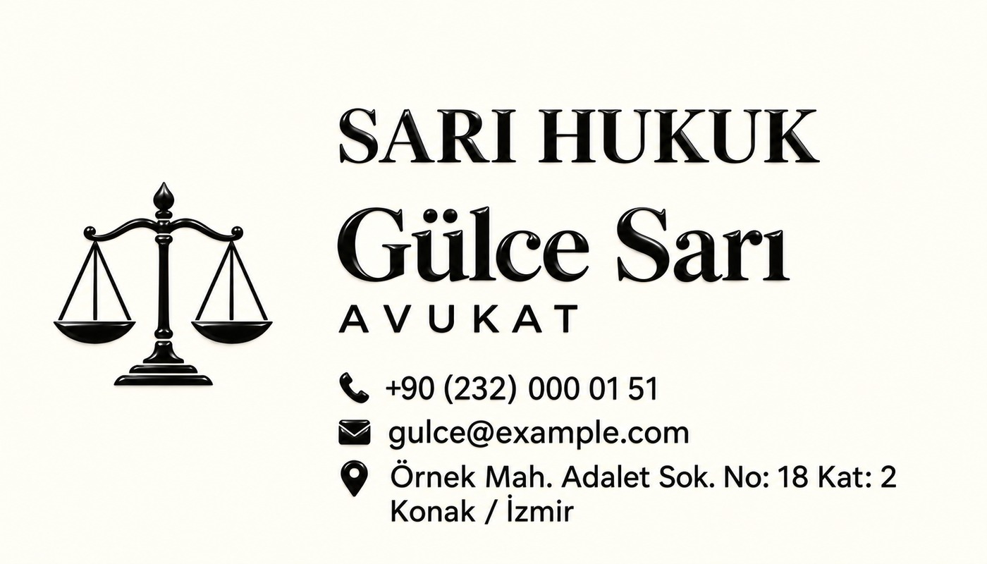 Gülce Sarı — Sarı Hukuk