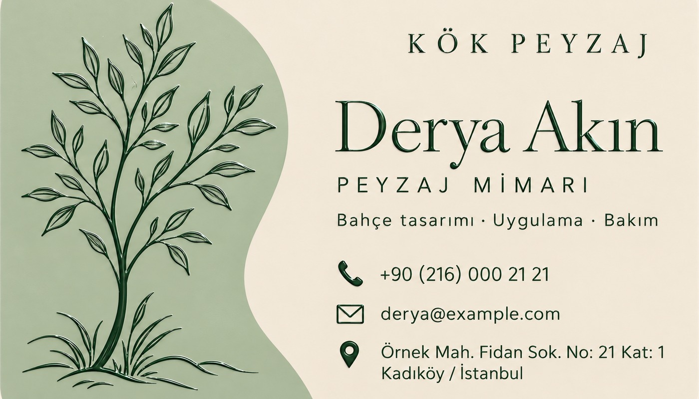 Derya Akın — Kök Peyzaj