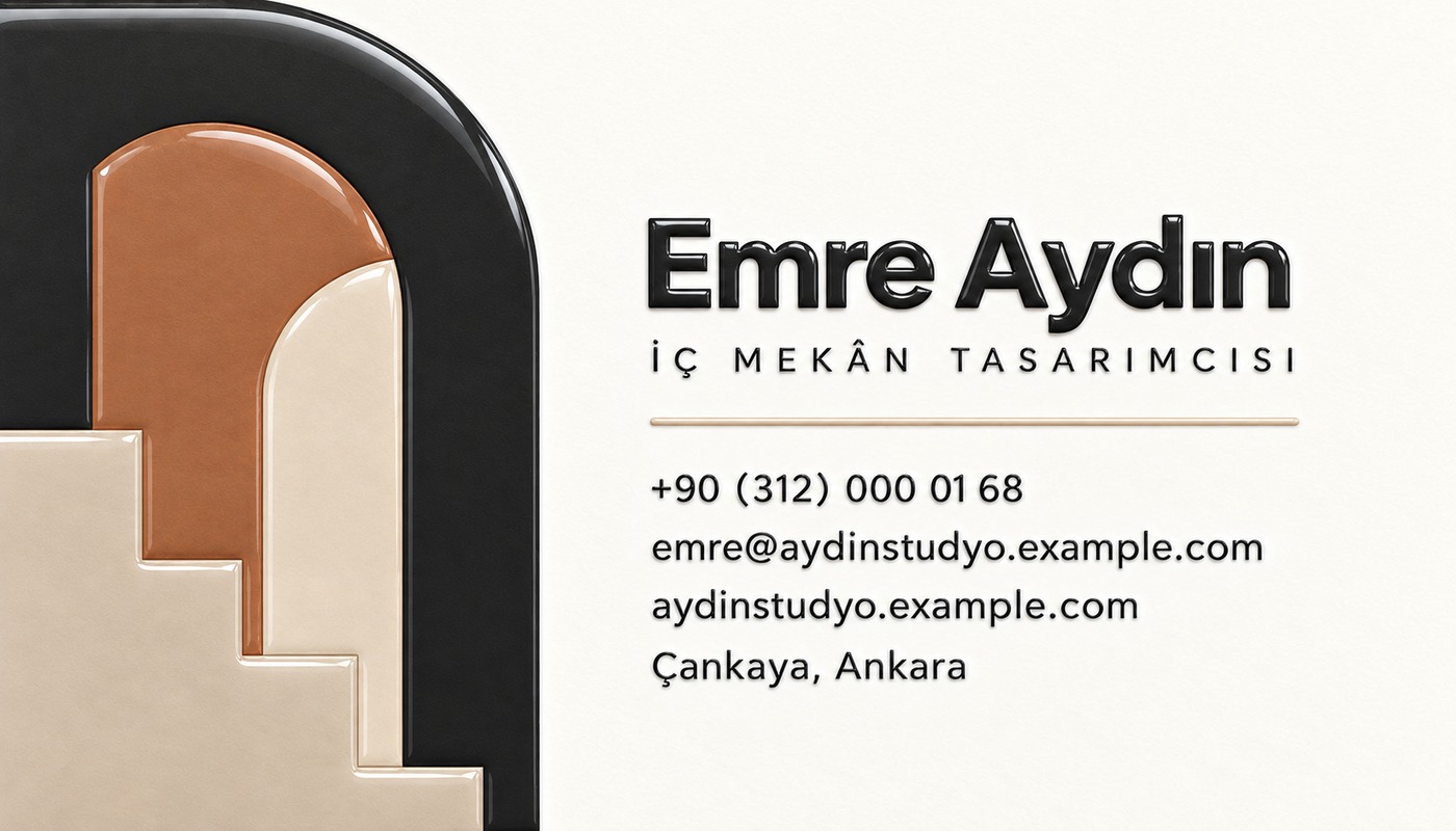 Emre Aydın — İç Mekân Tasarımcısı