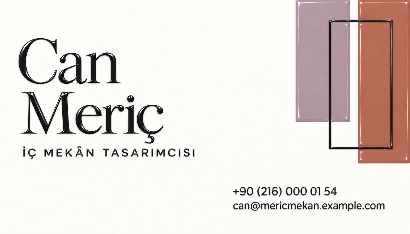 Can Meriç — İç Mekân (Dekoratif)