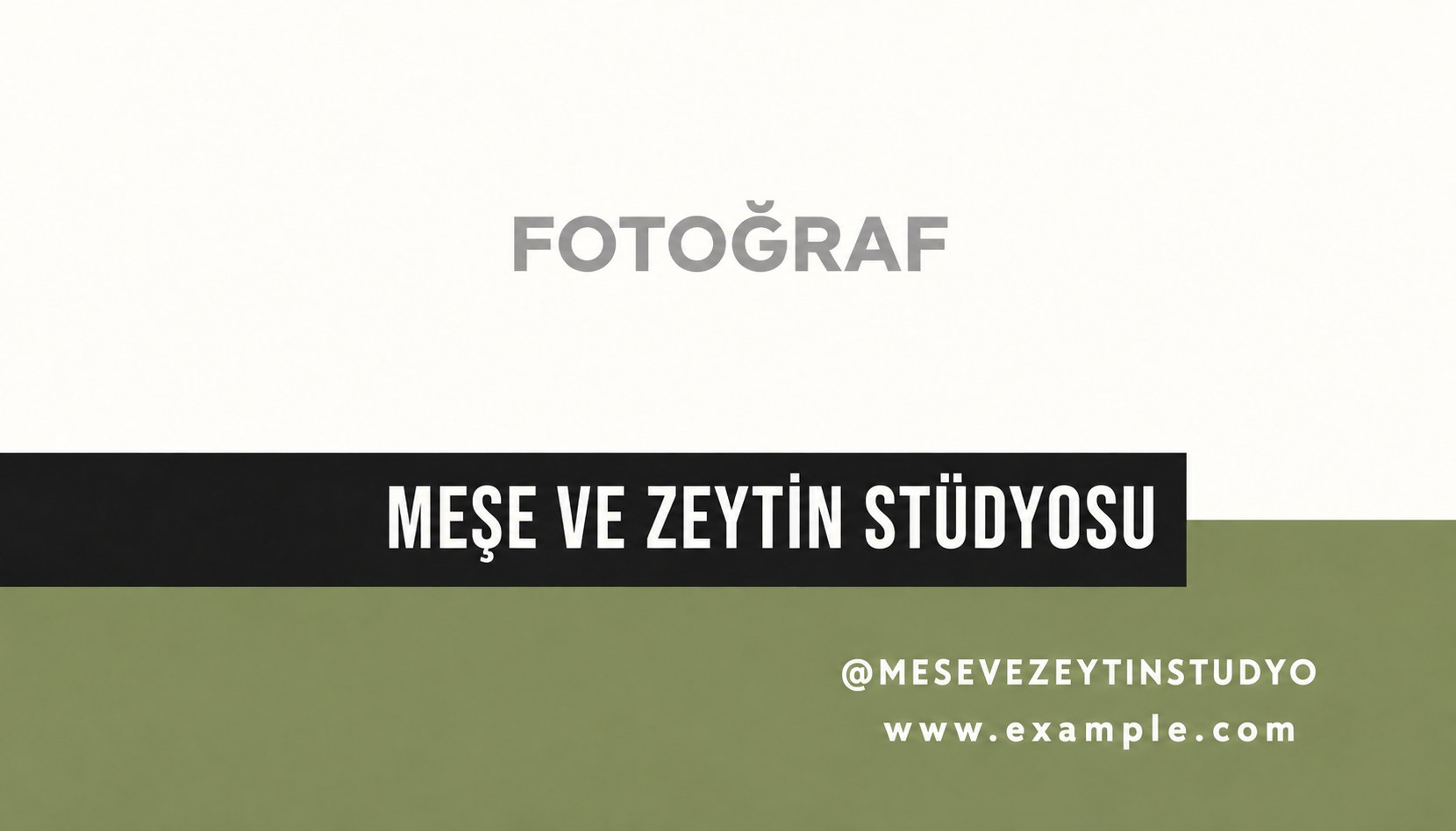 Meşe ve Zeytin Stüdyosu