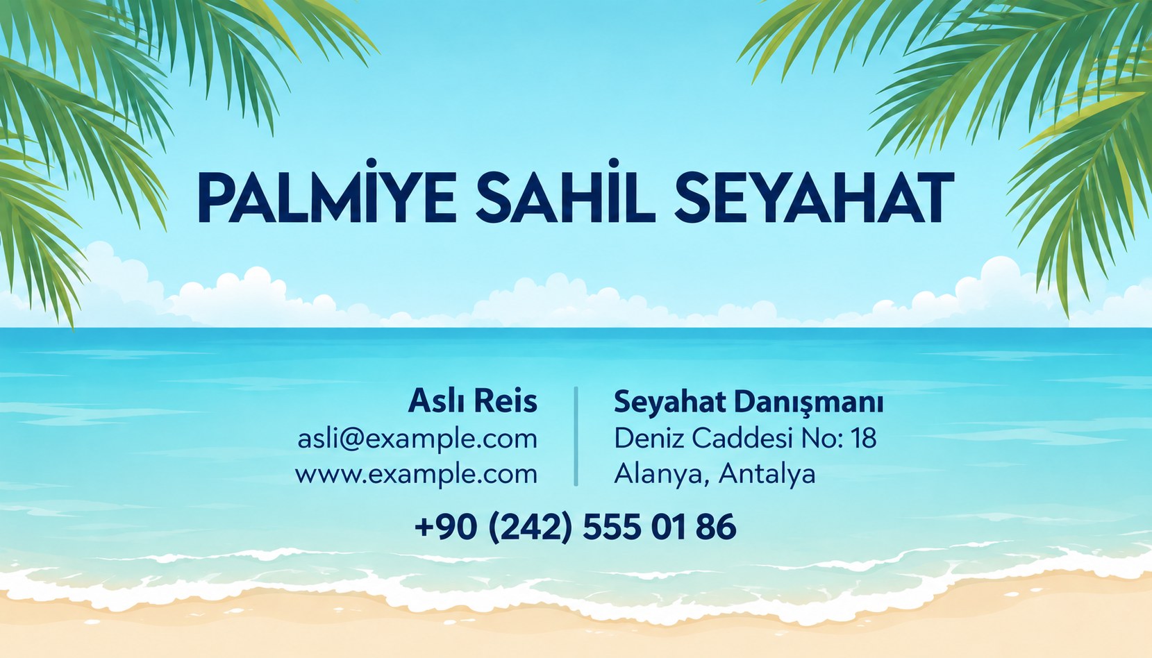 Palmiye Sahil Seyahat