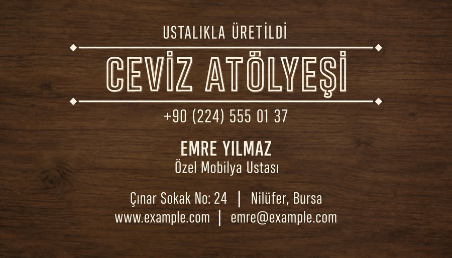 Ceviz Atölyesi