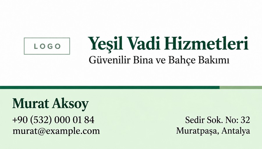 Bakım ve Bahçe Hizmetleri