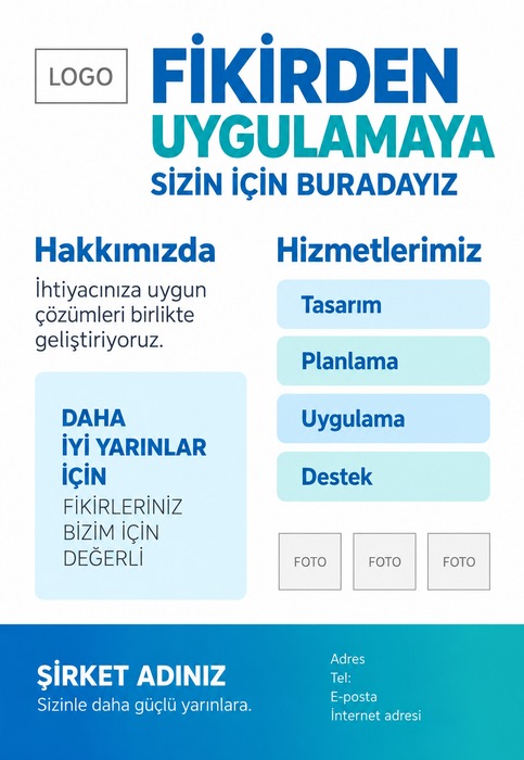 İki Sütun Mavi