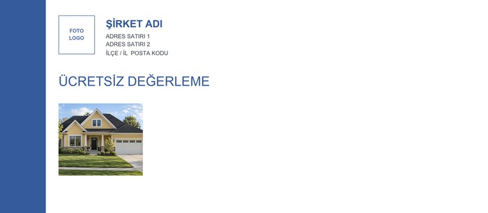Mavi Ücretsiz Değerleme